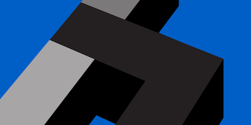 Havas graphic asset on blue background